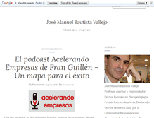 Tablet Screenshot of josemanuelbautista.net